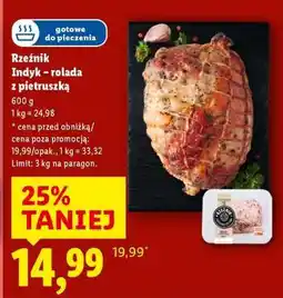 Lidl Rzeźnik Indyk – rolada z pietruszką oferta
