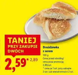 Lidl Drożdżówka z serem oferta