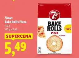 Lidl 7DAYS Bake Rolls pizza oferta
