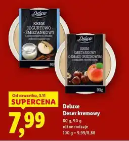 Lidl Deluxe Deser kremowy oferta