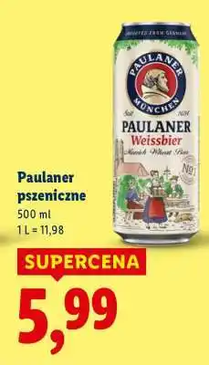 Lidl Paulaner pszeniczne oferta