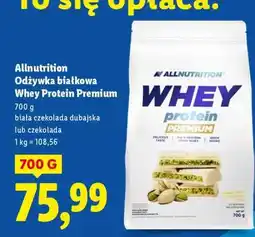Lidl ALLNUTRITION Odżywka białkowa Whey Protein Premium oferta