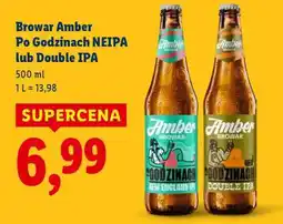 Lidl Browar Amber Po Godzinach NEIPA lub Double IPA oferta