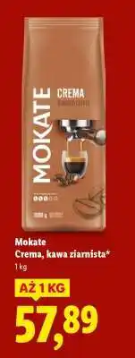 Lidl MOKATE Crema, kawa ziarnista oferta