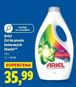 Lidl Ariel Żel do prania kolorowych tkanin oferta