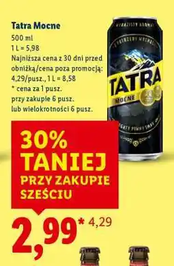 Lidl Tatra Mocne oferta