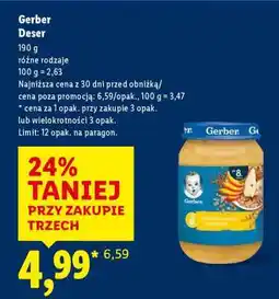 Lidl GERBER Deser oferta