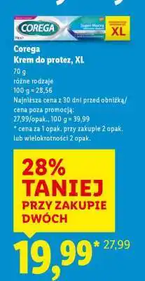 Lidl COREGA Krem do protez, XL oferta