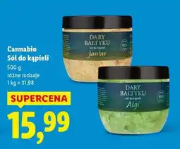 Lidl Cannabio Sól do kąpieli oferta