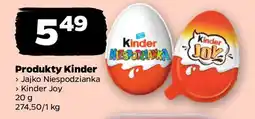 Netto Produkty Kinder: Jajko Niespodzianka / Kinder Joy oferta