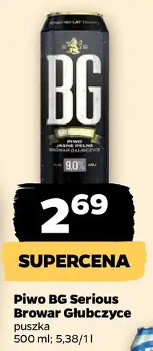 Netto Piwo BG Serious Browar Głubczyce puszka oferta