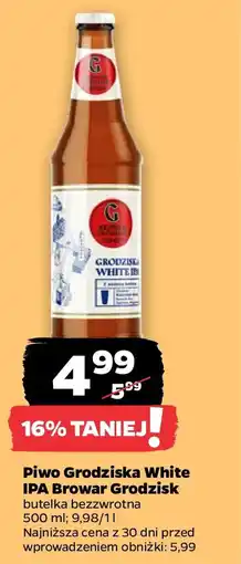 Netto Piwo Grodziska White IPA Browar Grodzisk oferta