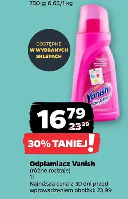 Netto Odplamiacz Vanish oferta