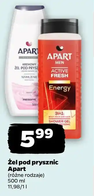 Netto Żel pod prysznic Apart oferta