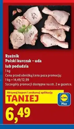 Lidl Podudzie z kurczaka Rzeźnik Codzienna Dostawa oferta