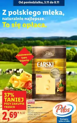 Lidl Ser carski w kopercie Pilos oferta
