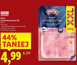 Lidl Szynka konserwowa wieprzowa Pikok oferta
