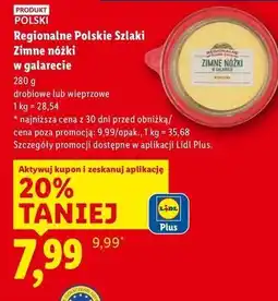 Lidl Zimne nóżki drobiowe Regionalne Szlaki oferta
