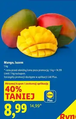 Lidl Mango oferta