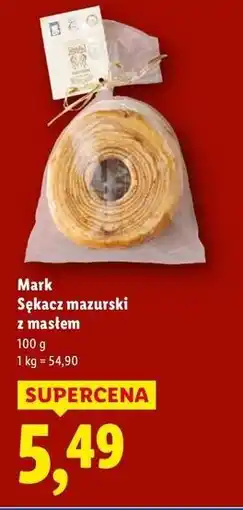 Lidl Sękacz mazurski z masłem oferta