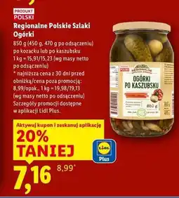 Lidl Ogórki po kaszubsku Regionalne Szlaki oferta
