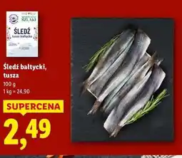 Lidl Śledź bałtycki tusza Regionalne Szlaki oferta