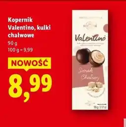Lidl Chałwa w czekoladzie deserowej Kopernik Valentino oferta