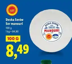 Lidl Ser manouri Deska Serów Lidla oferta