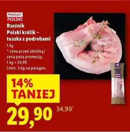 Lidl Królik z podrobami Rzeźnik Codzienna Dostawa oferta