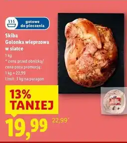 Lidl Golonka wieprzowa w siatce Skiba oferta