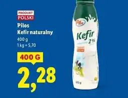 Lidl Kefir naturalny 2 % Pilos oferta