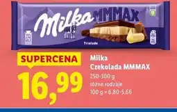 Lidl Czekolada triolade Milka Mmmax oferta