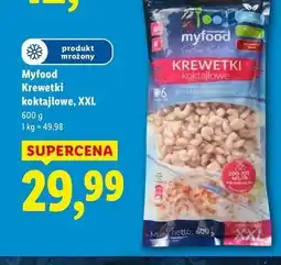 Lidl Krewetki koktajlowe Myfood oferta