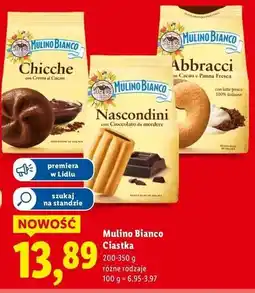 Lidl Ciastka chicche Mulino Bianco oferta
