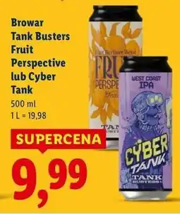 Lidl Piwo Tankbusters Fruit Perspective Pineapple oferta