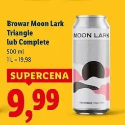 Lidl Piwo complete Moon Lark oferta