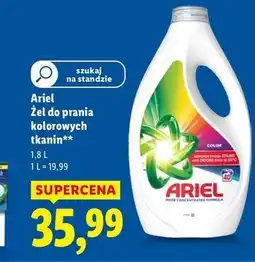Lidl Płyn do prania extra color Ariel oferta