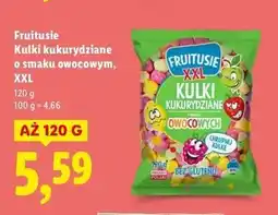 Lidl Kulki kukurydziane owocowe Fruitusie oferta