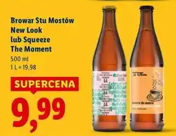 Lidl Piwo squeeze the moment Browar Stu Mostów oferta