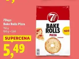 Lidl Bake rolls pizza 7 Days Rolls oferta
