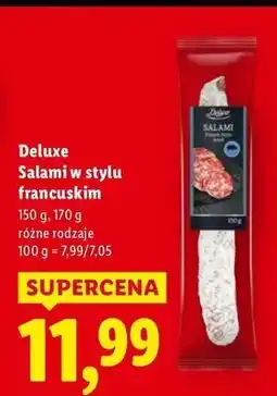 Lidl Salami w stylu francuskim Deluxe (Schwarz) oferta