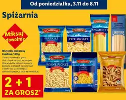 Lidl Makaron pełnoziarnisty penne Combino oferta