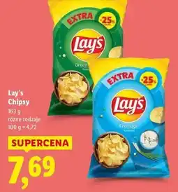 Lidl Chipsy fromage Lay's oferta