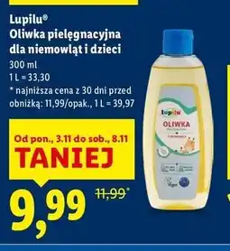 Lidl Oliwka dla niemowląt i dzieci Lupilu oferta