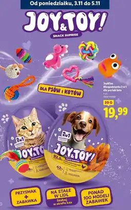 Lidl Jajko niespodzianka dla kota Joy&Toy! oferta