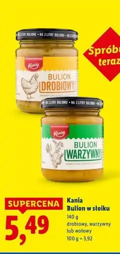 Lidl Bulion wołowy Kania oferta