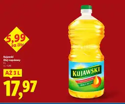 Lidl Olej rzepakowy 3 l Kujawski oferta