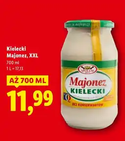 Lidl Majonez XXL 700 ml Kielecki oferta
