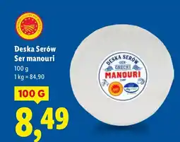 Lidl Ser manouri Deska Serów oferta
