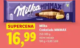 Lidl Czekolada MMMAX różne rodzaje Milka oferta